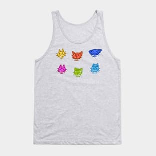 kitty mood Tank Top